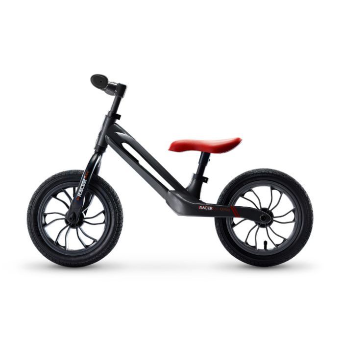 Беговел QPlay Racer с надувными колесами Black Red (B-300BlackRed)