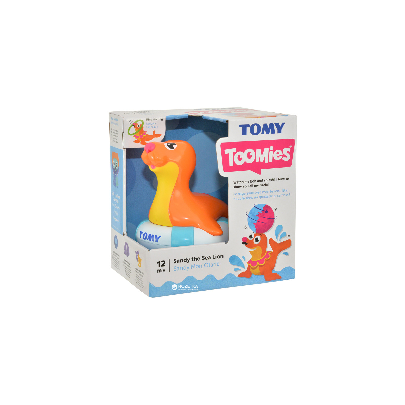 Игрушка для ванной Tomy Тюлень Сэнди (T72609) изображение 6