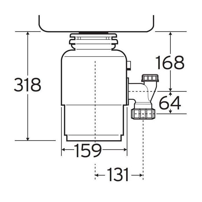 Подрібнювач харчових відходів In-Sink-Erator 46AS зображення 4