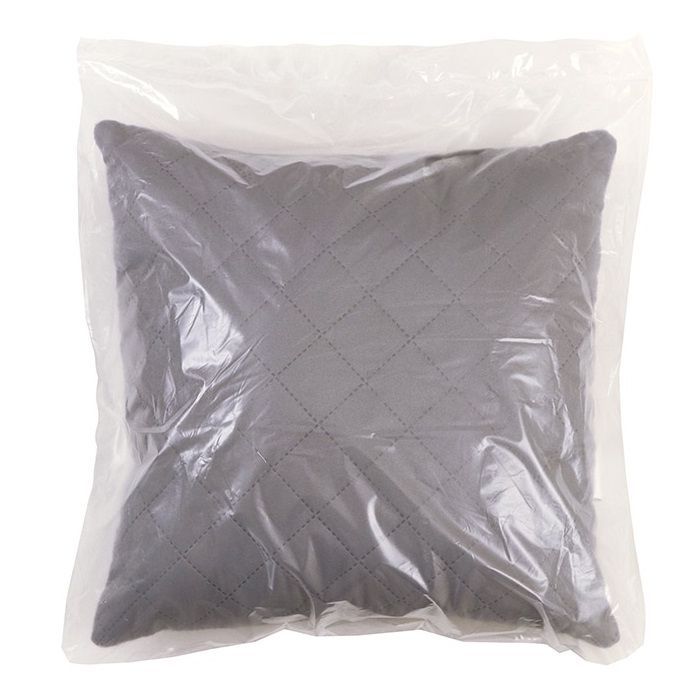 Подушка Руно декоративная Graphite ромб серая 40х40 см (311.52_graphite ромб) изображение 2