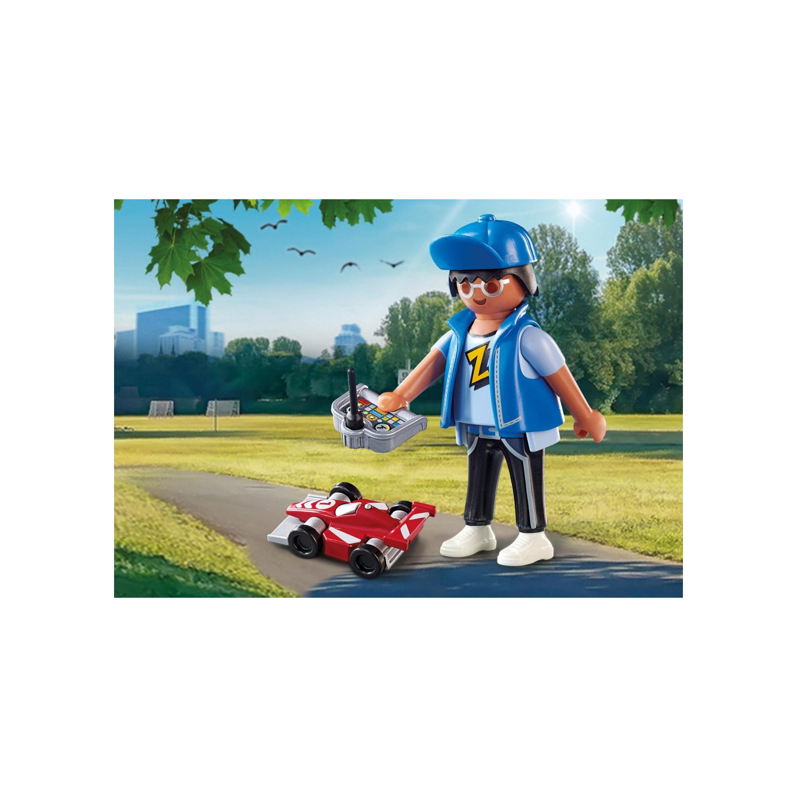 Конструктор Playmobil Playmo friends Мальчик с автомобилем (70561) изображение 2