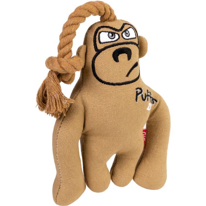 Игрушка для собак GiGwi Puffer zoo Обезьяна с пищалкой 31 см (2317)
