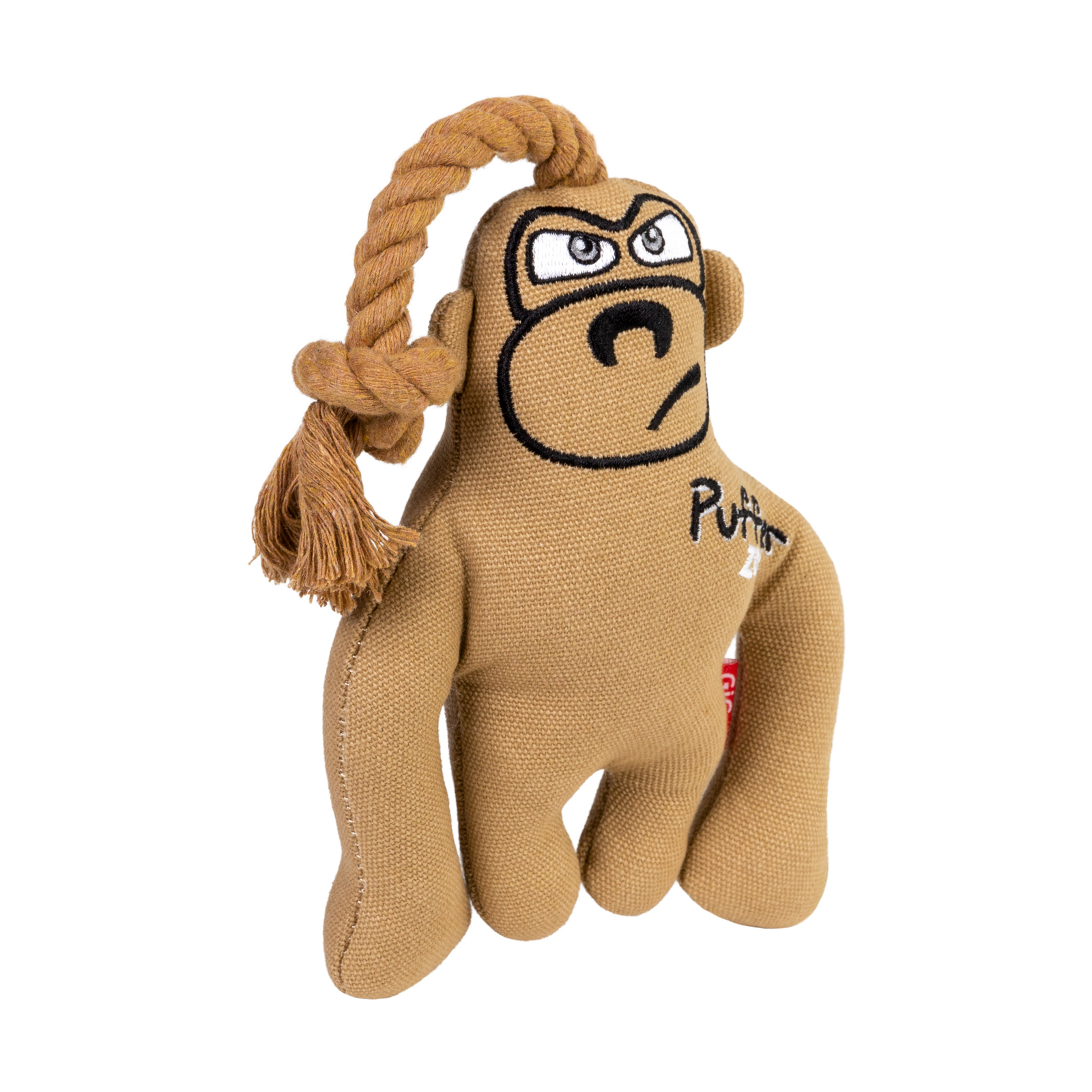 Іграшка для собак GiGwi Puffer zoo Мавпа з пищалкою 31 см (2317)