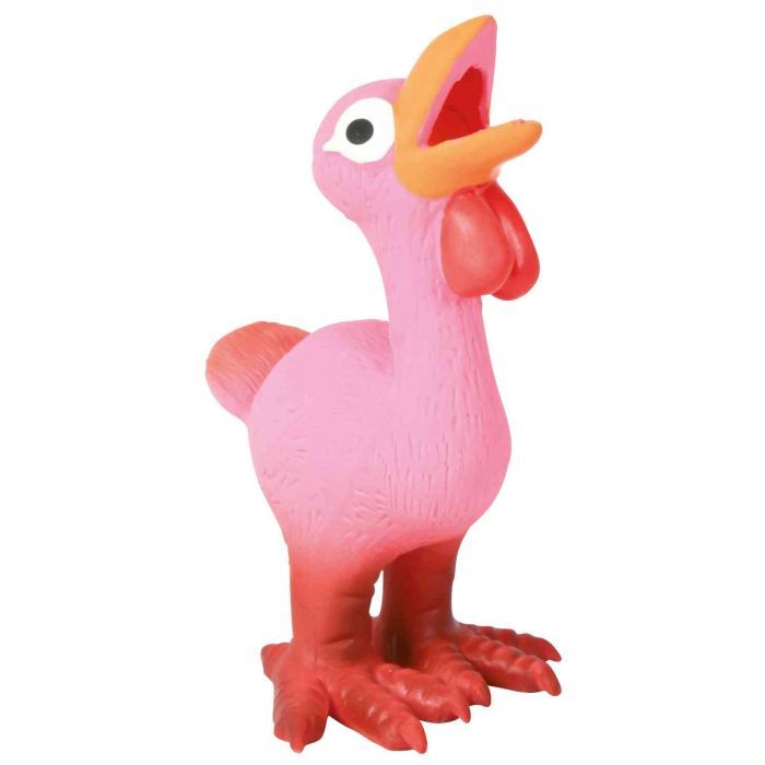 Игрушка для собак Trixie Цыпленок с пискавкой 14 см (4011905352671) изображение 3