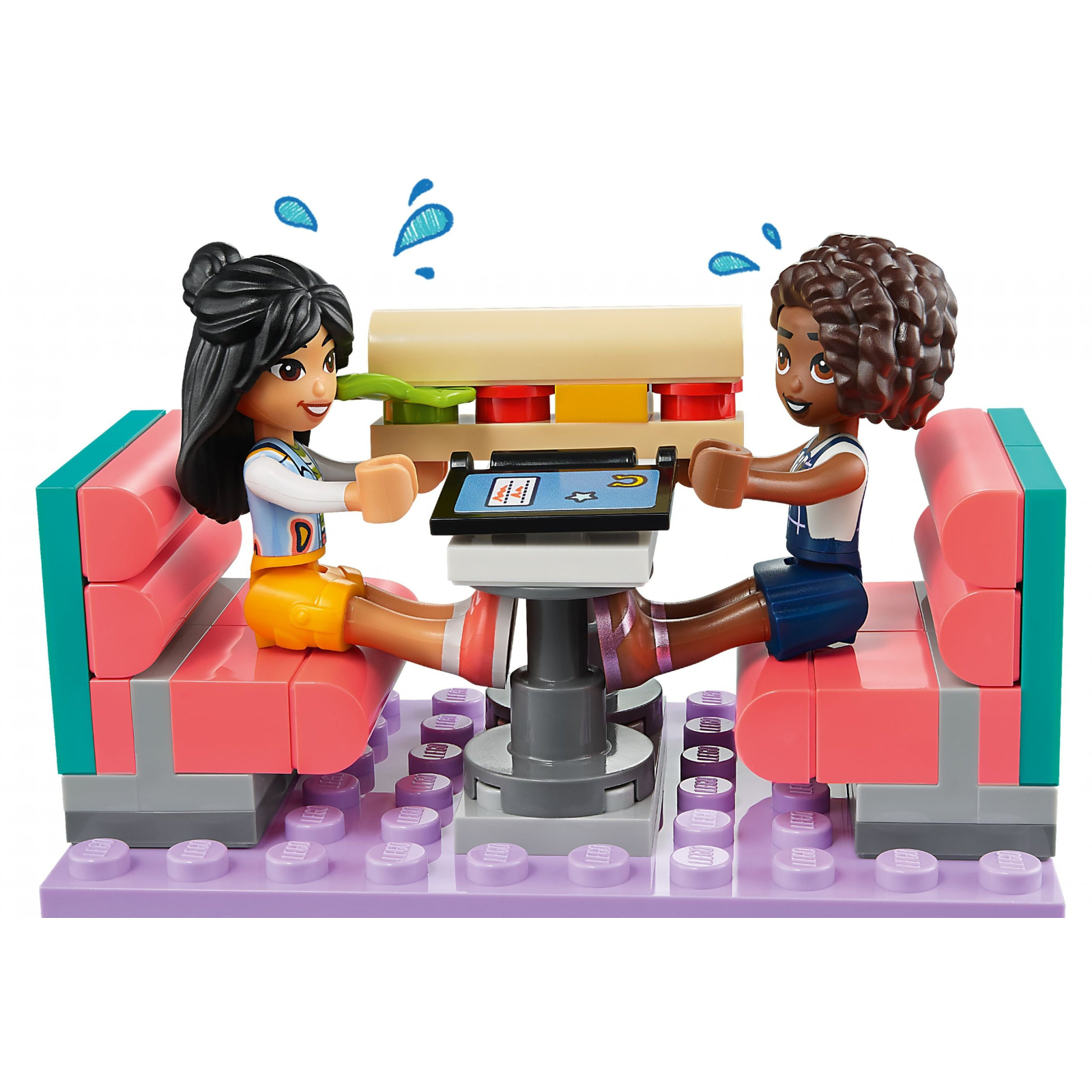 Конструктор LEGO Friends Хартлейк Сіті: ресторанчик в центрі міста 346 деталей (41728) зображення 5