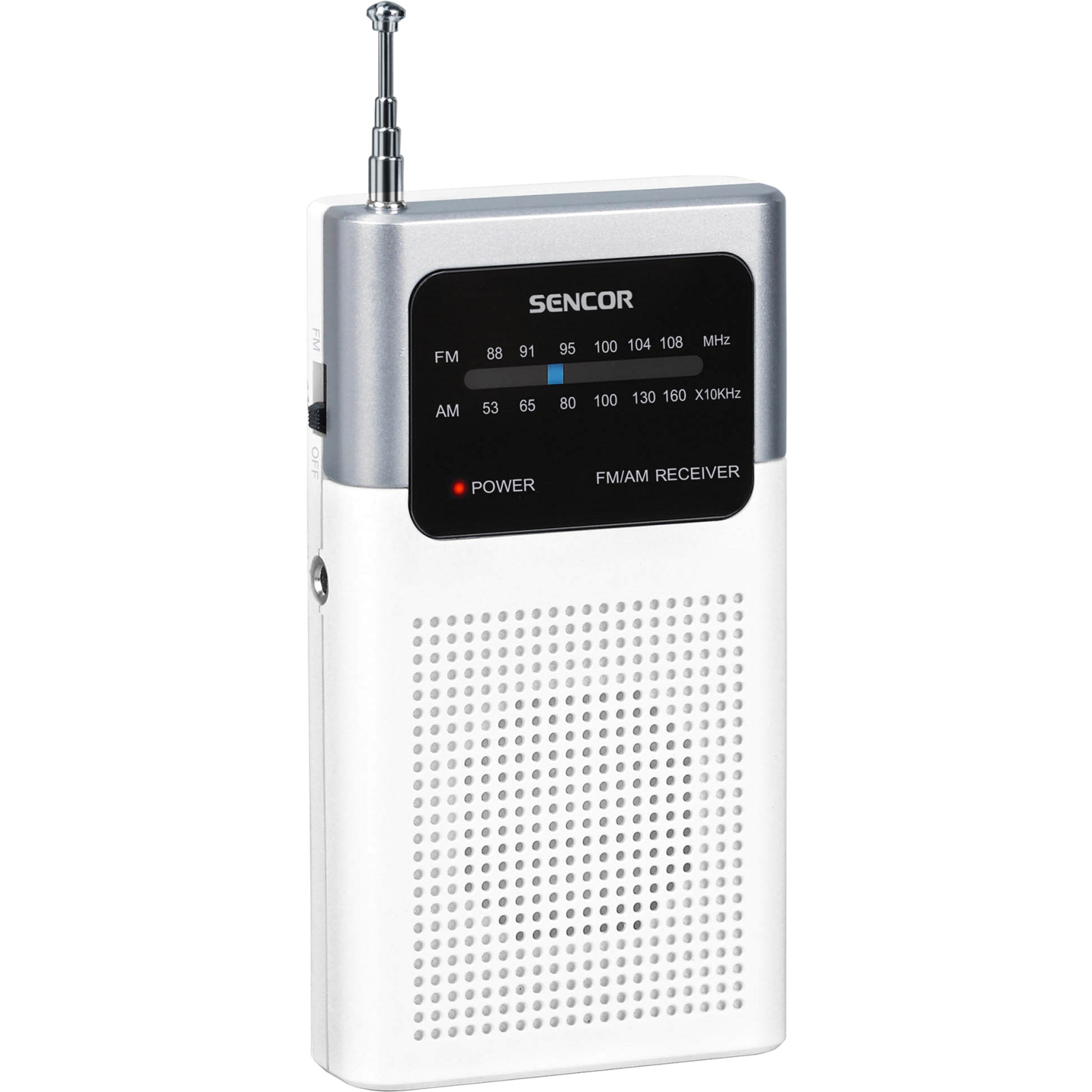 Портативный радиоприемник Sencor SRD 1100 White (35049373) изображение 3