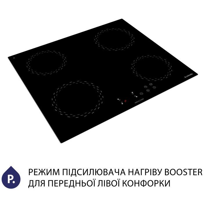 Варочна поверхня Minola MI 6038 KBL зображення 4