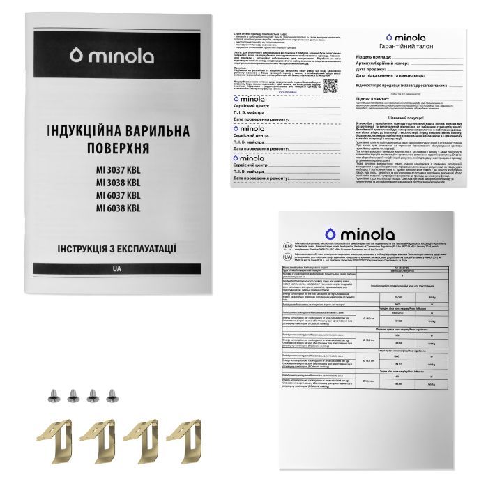 Варочна поверхня Minola MI 6038 KBL зображення 8