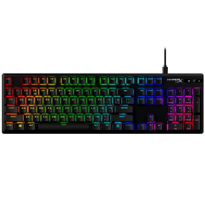 Клавиатура HyperX Alloy Origins PBT HX Aqua (639N5AA)