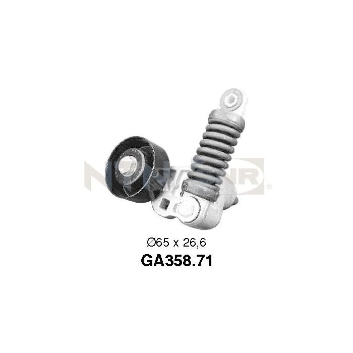 Натягувач ременя з роликом SNR GA358.71