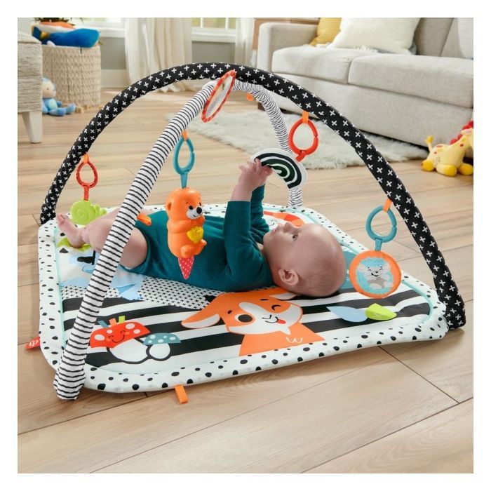 Детский коврик Fisher-Price игровой центр 3-в-1 Веселые развлечения (HBP41) изображение 5