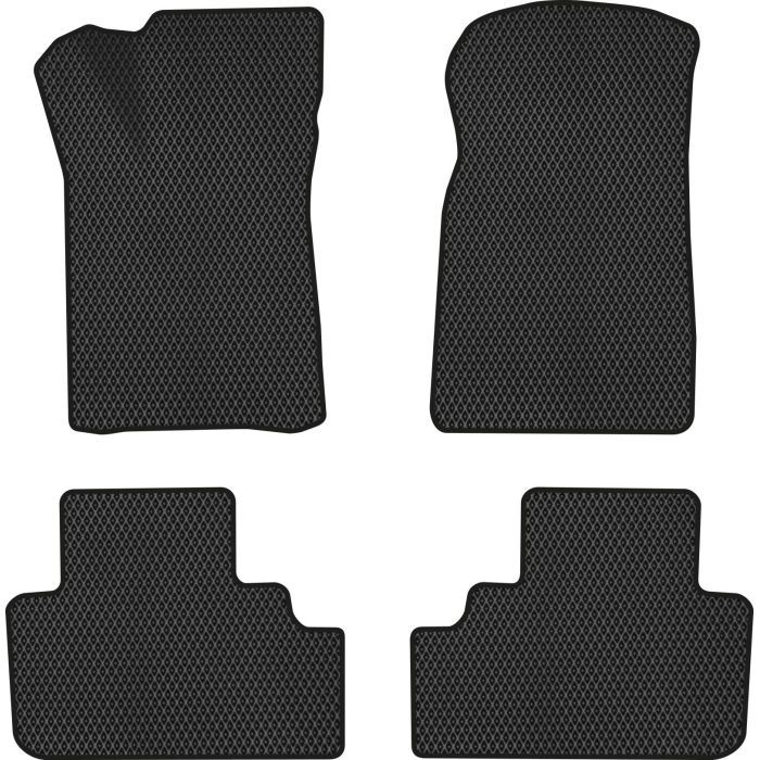 Коврик в салон EVAtech Haval H6 2017-2020 2 покоління SUV EU (HL1458PDC4RBB)