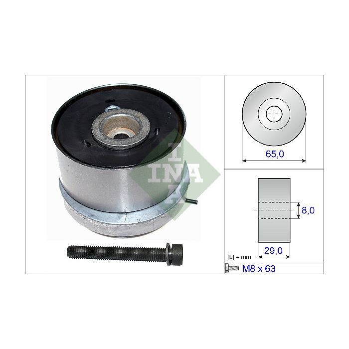 Ролик натяжителя ремня INA 531 0779 10