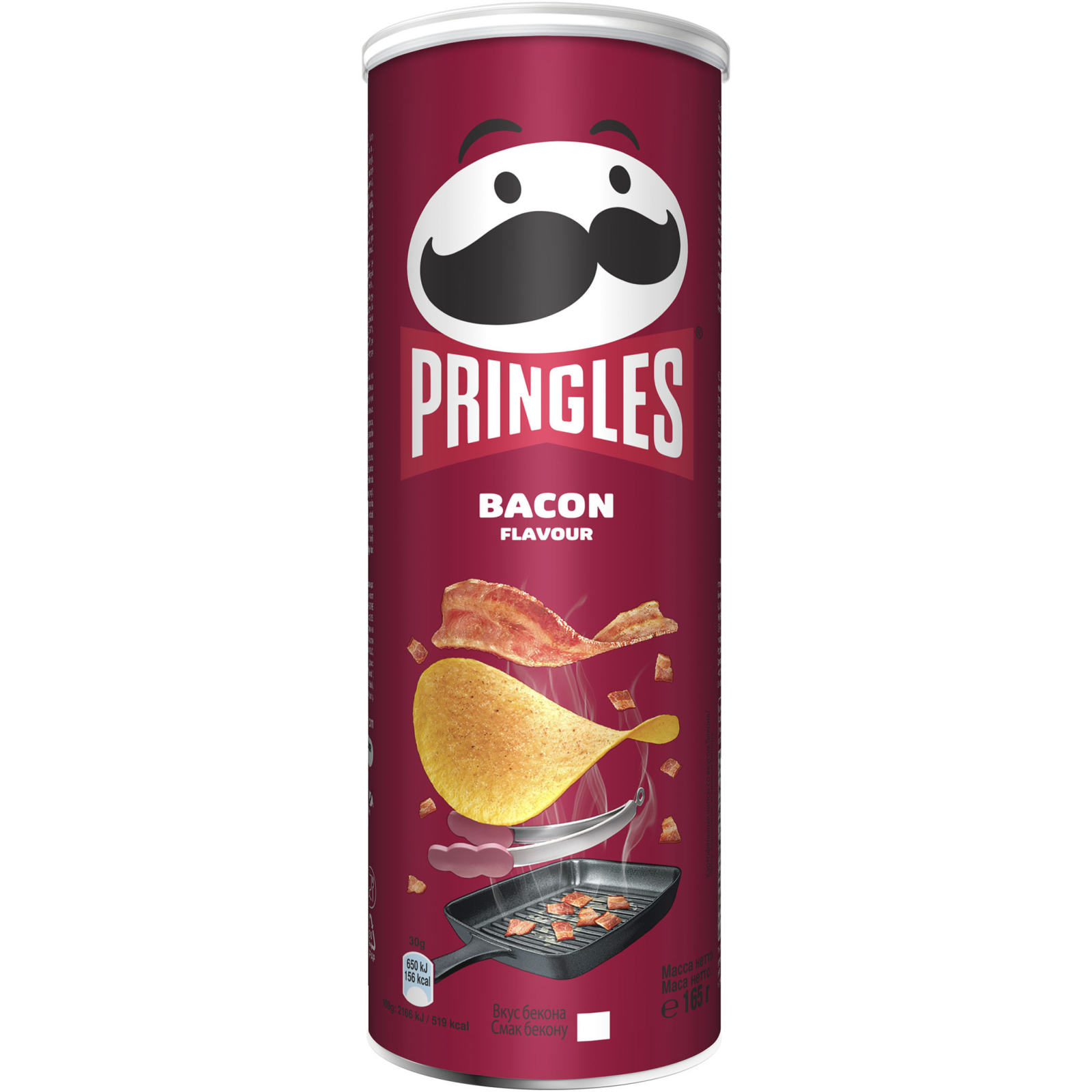 Чипсы Pringles Bacon Бекон 165 г (5053990161690)