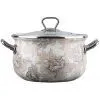 Каструля Gusto "Срібні етюди" Premium 24 см 5,7 л (GT-T-124-SE)