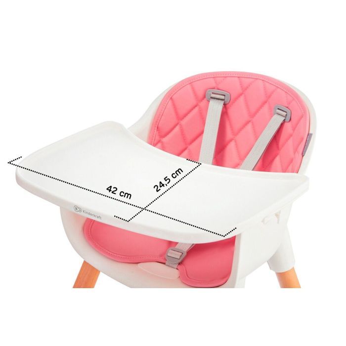 Стілець для годування Kinderkraft Sienna Gray (5902533915125) зображення 10