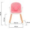 Стульчик для кормления Kinderkraft Sienna Pink (5902533915132) изображение 11