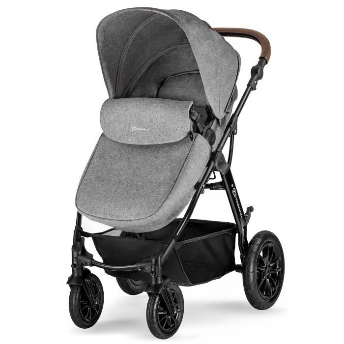 Коляска Kinderkraft 3 в 1 Moov Gray Melange (KKWMOOVGRYM0NC) (5902533915019) зображення 10