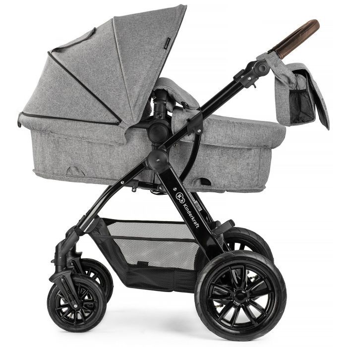 Коляска Kinderkraft 3 в 1 Moov Gray Melange (KKWMOOVGRYM0NC) (5902533915019) зображення 12