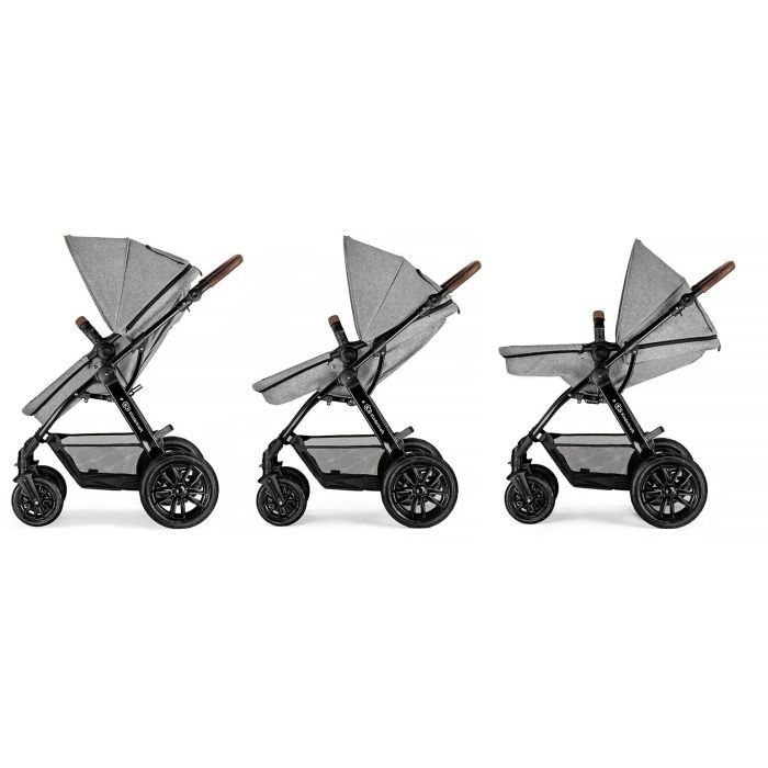 Коляска Kinderkraft 3 в 1 Moov Gray Melange (KKWMOOVGRYM0NC) (5902533915019) зображення 3