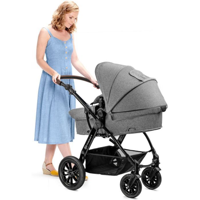 Коляска Kinderkraft 3 в 1 Moov Gray Melange (KKWMOOVGRYM0NC) (5902533915019) зображення 7