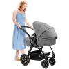 Коляска Kinderkraft 3 в 1 Moov Gray Melange (KKWMOOVGRYM0NC) (5902533915019) зображення 7
