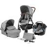 Коляска Kinderkraft 3 в 1 Moov Gray Melange (KKWMOOVGRYM0NC) (5902533915019)
