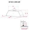 Витяжка кухонна Perfelli BI 9652 I 1000 LED зображення 12