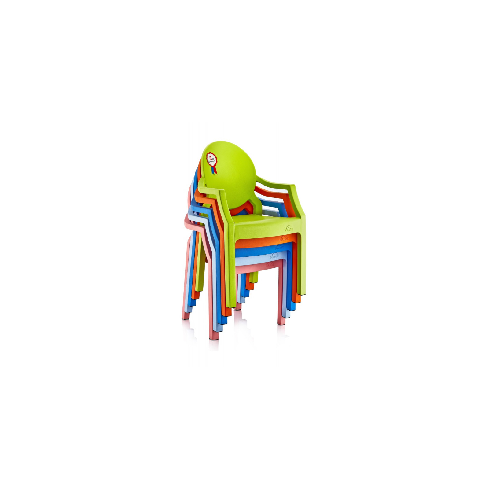 Кресло садовое Irak Plastik детское озорник зеленое (4587) изображение 2