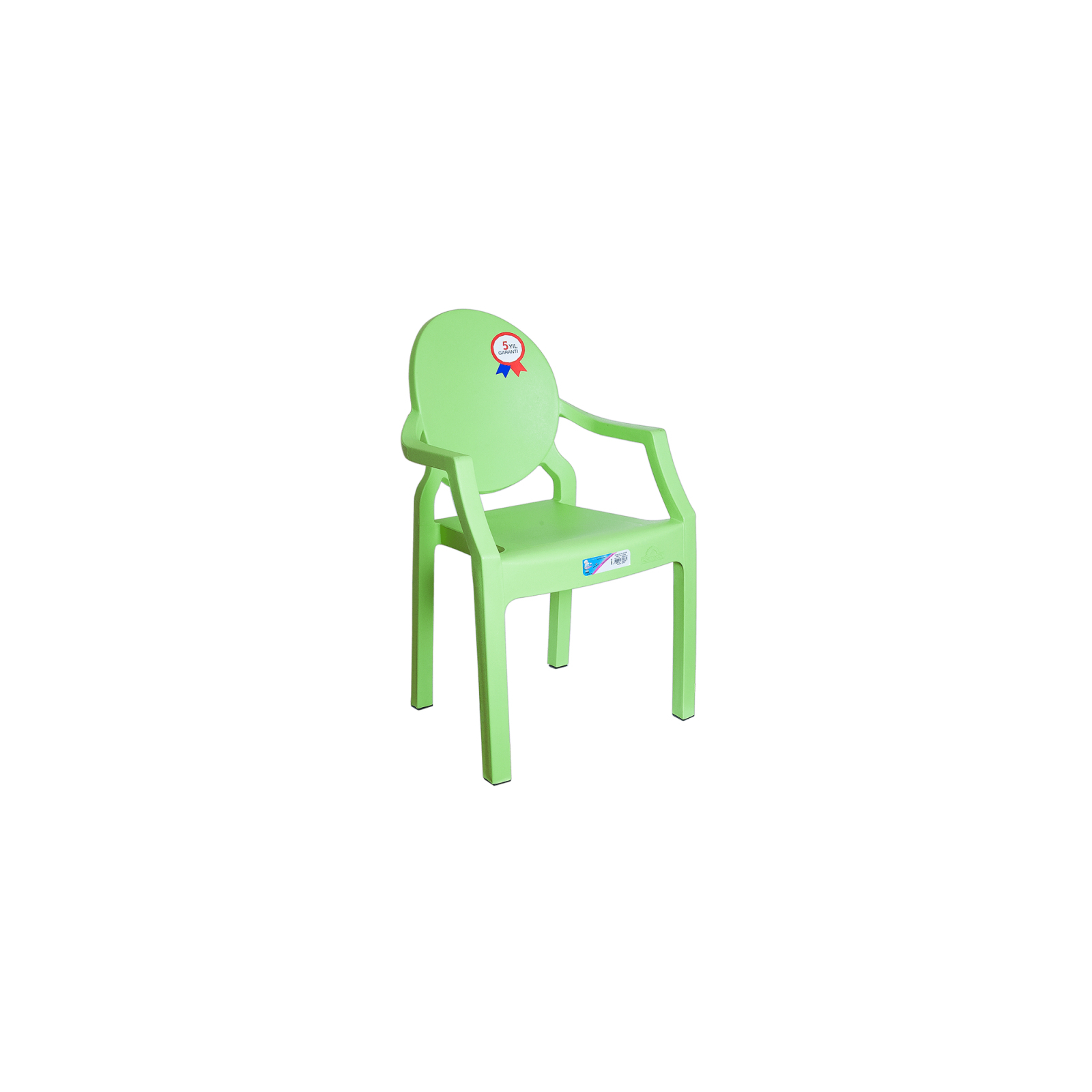 Крісло садове Irak Plastik дитяче бешкетник зелене (4587)