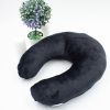 Подушка MirSon для путешествий №8752 Velvet Line 28-0007 Black 50% Memory (2200006348375) изображение 4