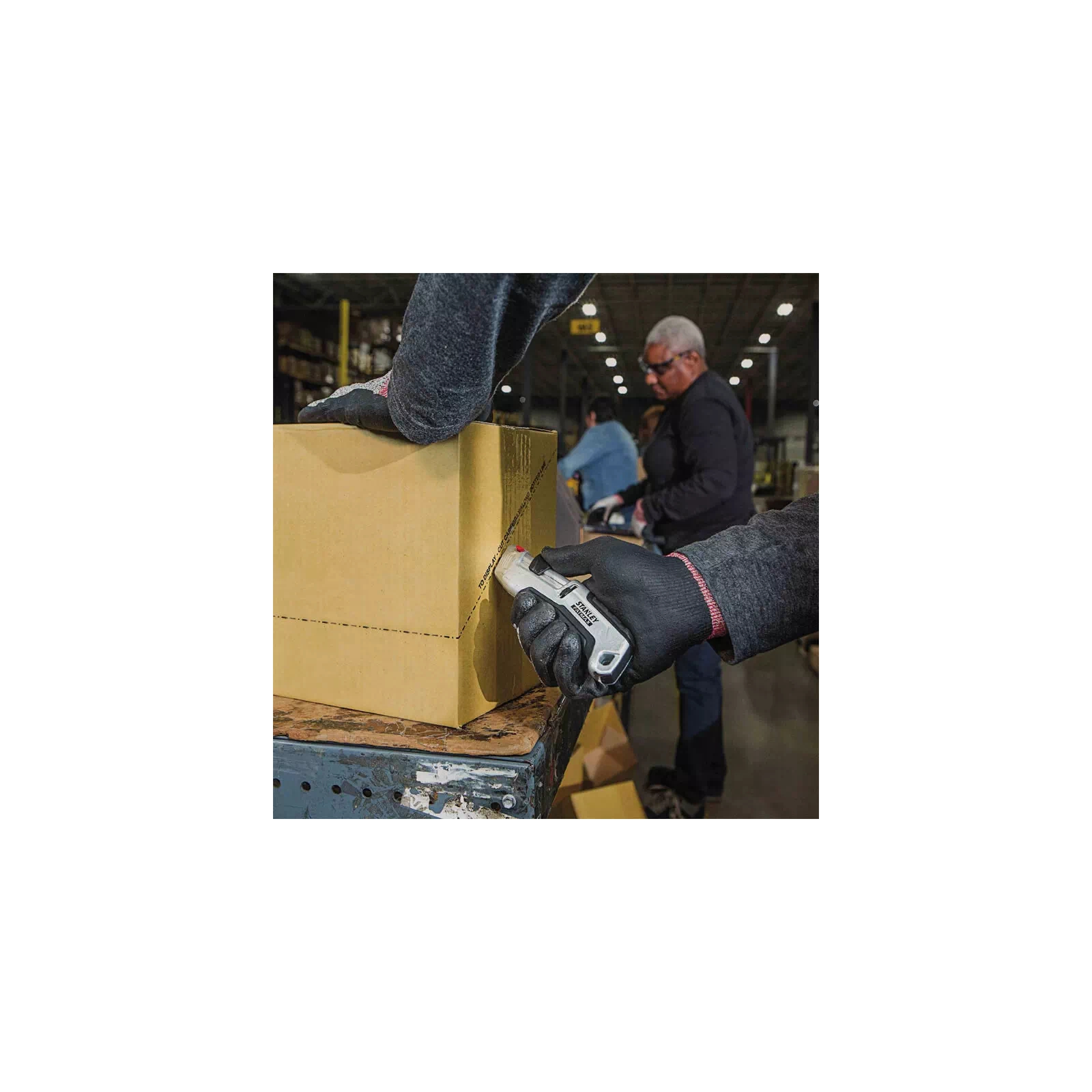 Ніж монтажний Stanley Tri-Slide Premium безпечний із лезами (FMHT10367-0) зображення 6