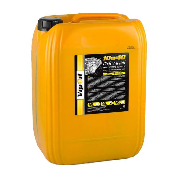Моторное масло VIPOIL Professional 10W-40 SL/CF, 20л (0162830)