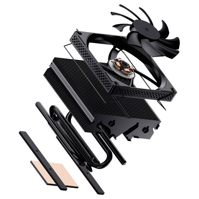 Кулер для процессора JONSBO HX4170D Black изображение 6