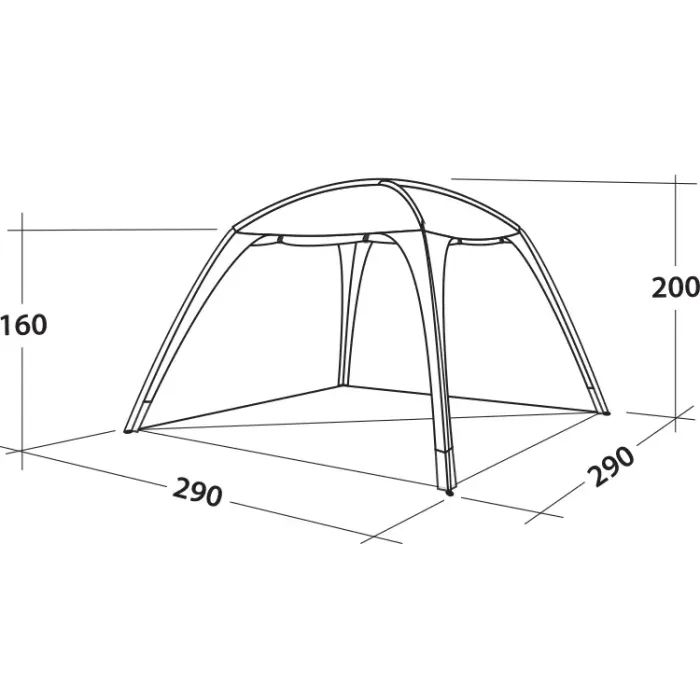 Тент Easy Camp Day Lounge Granite Grey (929596) изображение 10