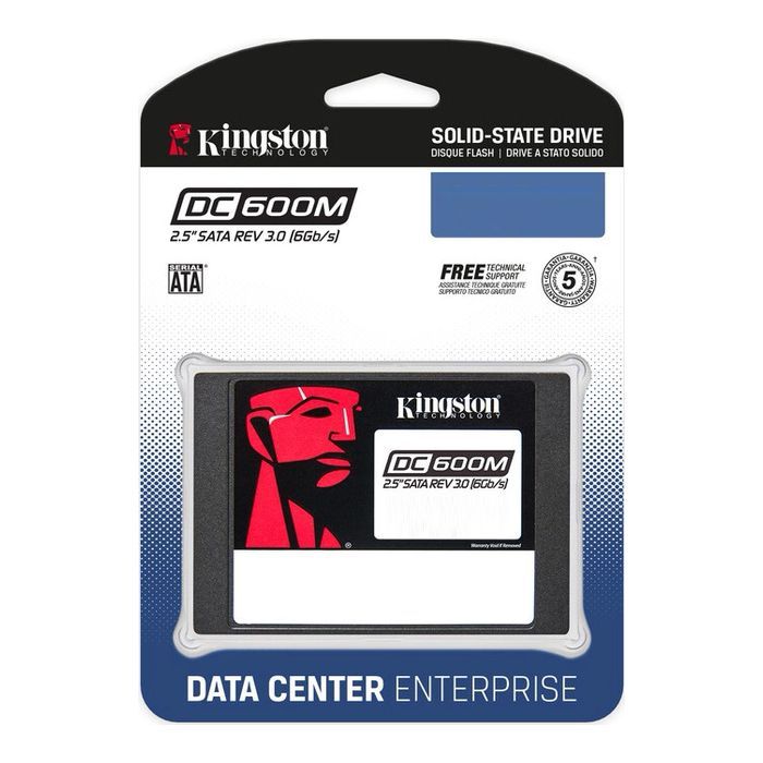 Накопичувач SSD 2.5" 960GB Kingston (SEDC600M/960G) зображення 3