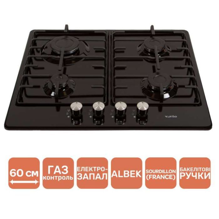 Варочна поверхня Ventolux HG640-MA3 S (X) зображення 6