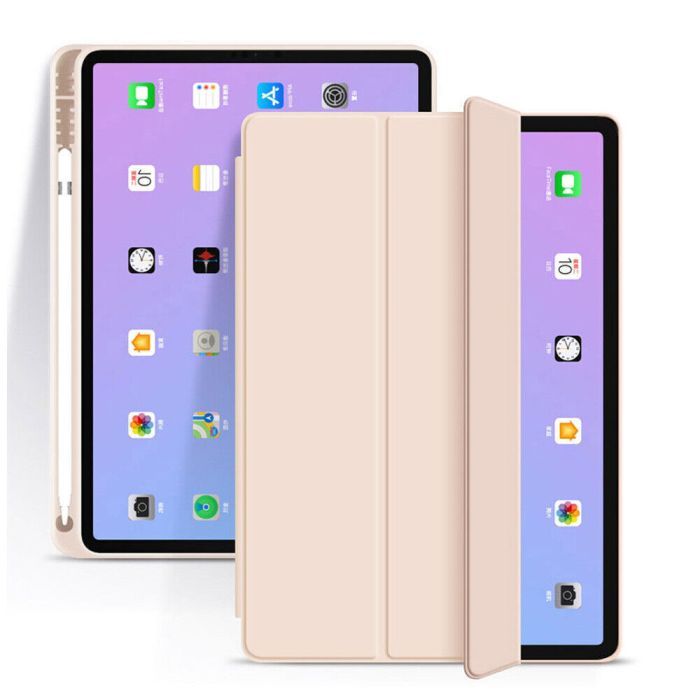 Чохол до планшета BeCover Tri Fold Soft TPU mount Apple Pencil Apple iPad 10.9" 2022/24/11" 2025 Black (708459) зображення 2