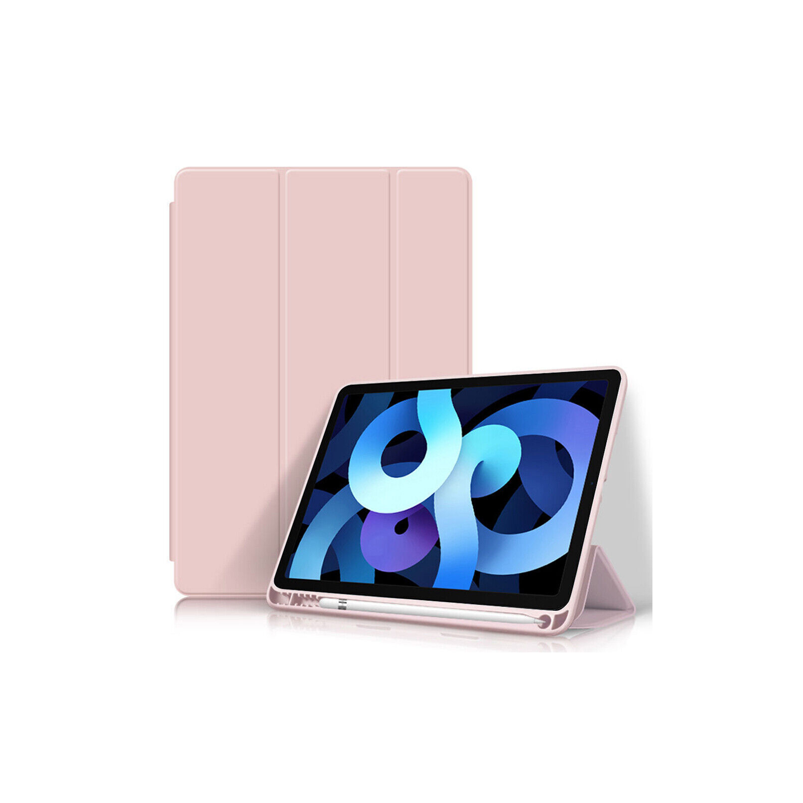 Чехол для планшета BeCover Tri Fold Soft TPU mount Apple Pencil Apple iPad 10.9" 2022 Black (708459) изображение 3