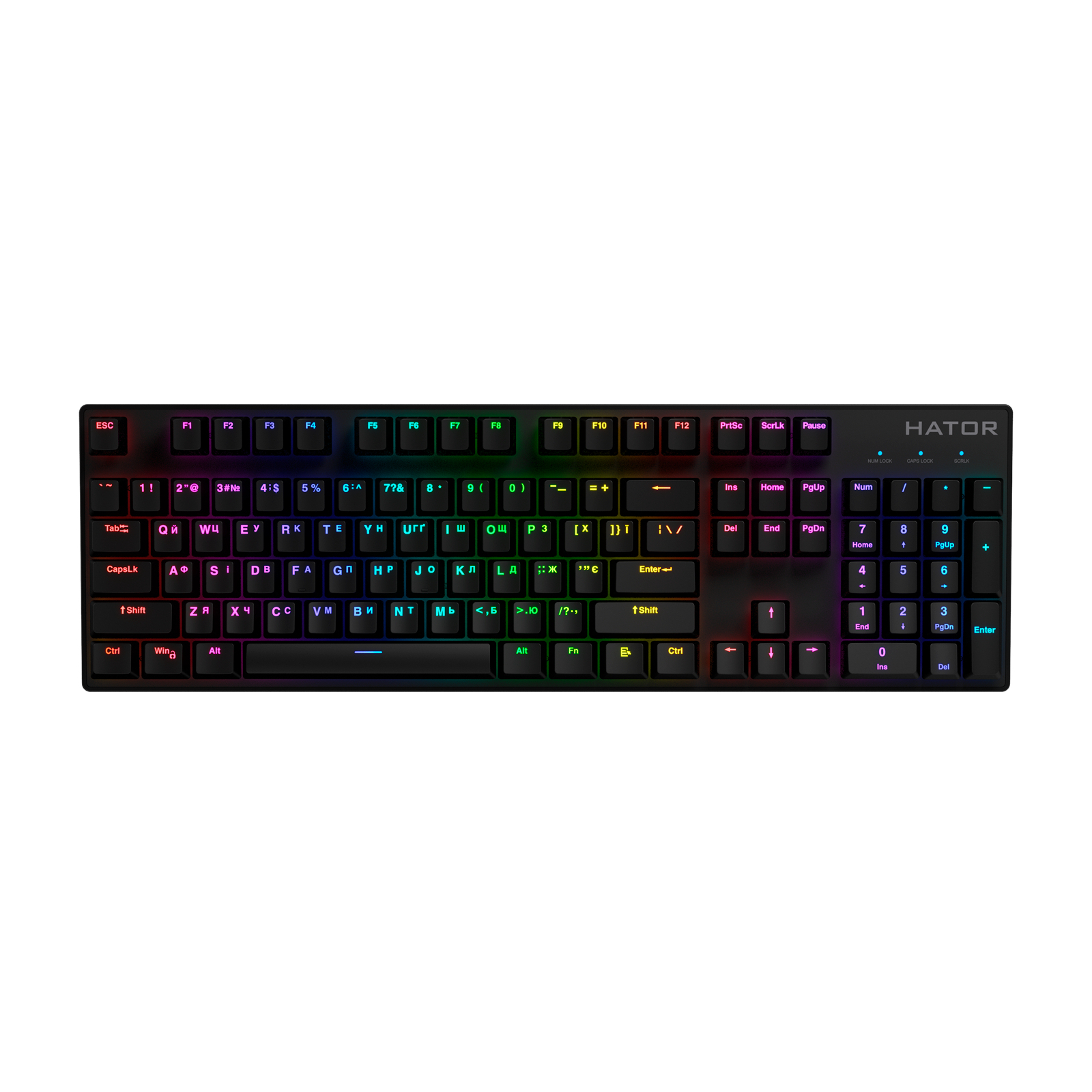 Клавиатура Hator Starfall RGB Pink switch Black (HTK-599)