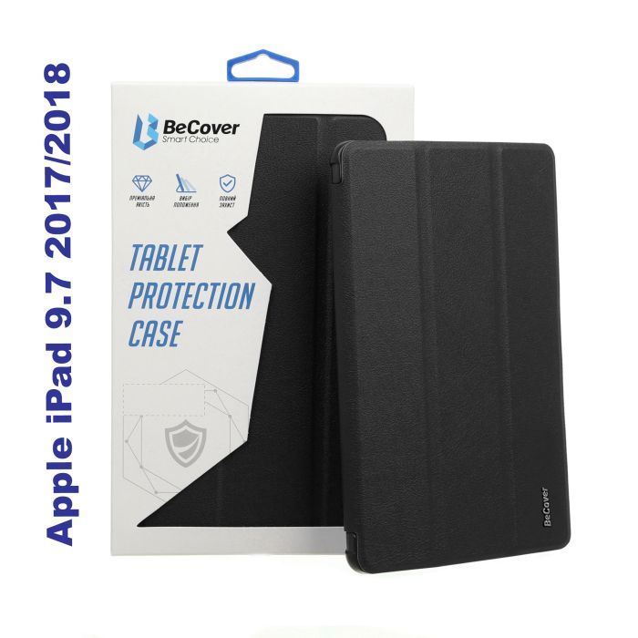 Чохол до планшета BeCover Tri Fold Soft TPU Silicone Apple iPad 9.7 2017/2018 A1822/A1823/A1893/A1954 Purple (706880)