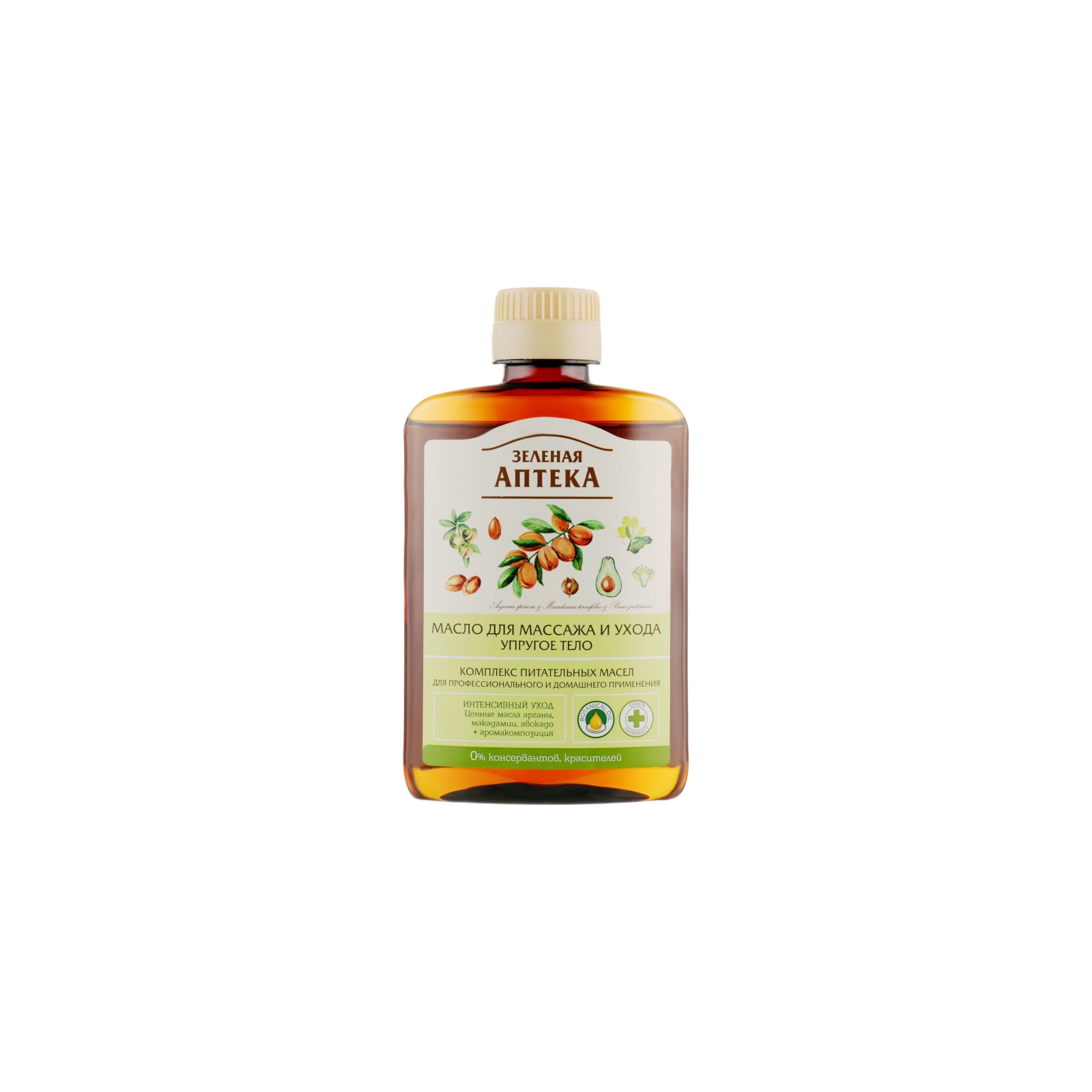 Олія для тіла Зелена Аптека Пружне тіло Для догляду і масажу 150 мл (4823015937071)