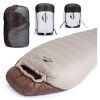 Спальный мешок Naturehike Snowbird NH20YD001 натуральний пух L Brown 720 g (6927595761304) изображение 5