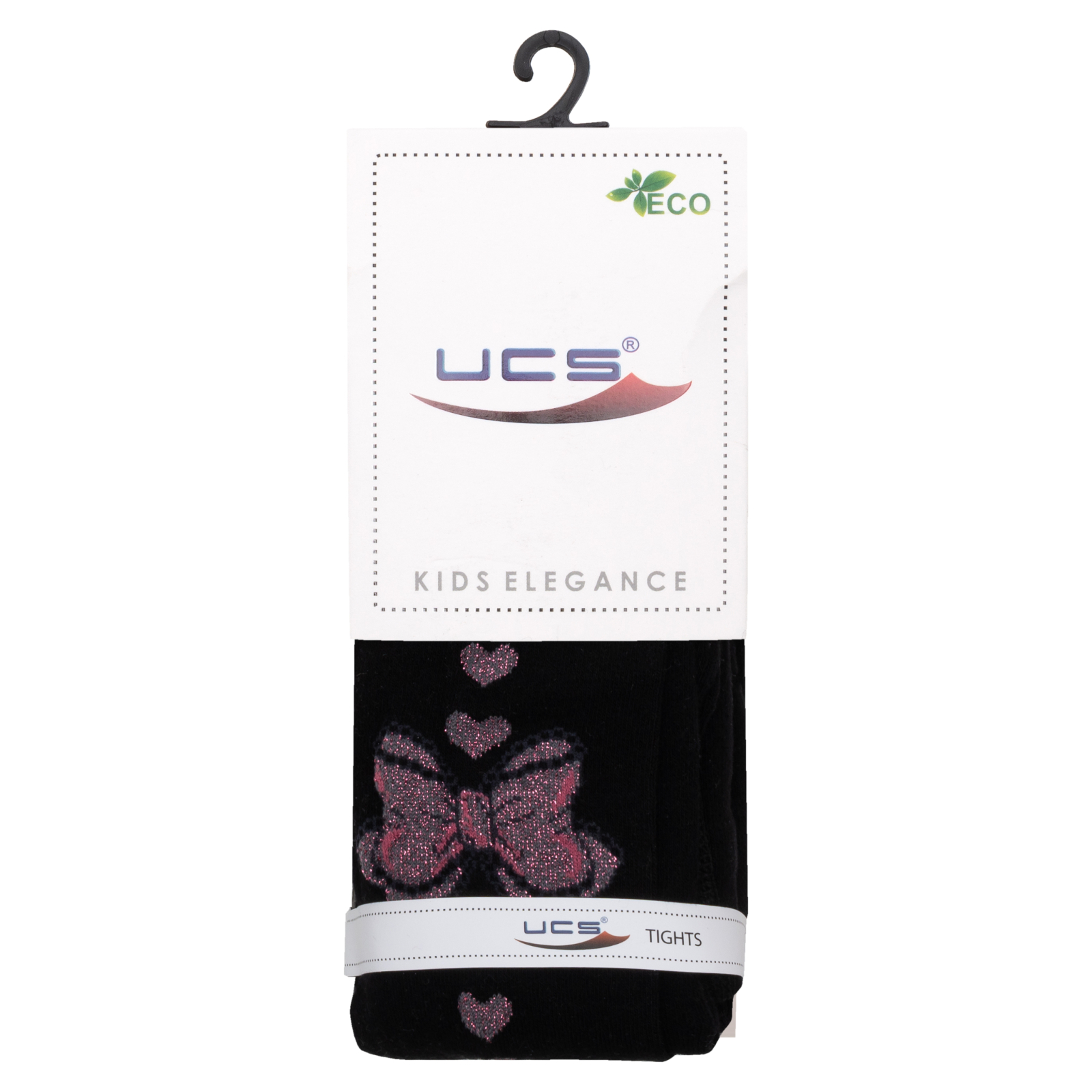 Колготки UCS Socks з бантом (M0C0301-2192-146G-black) зображення 2