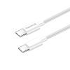 Дата кабель USB-C to USB-C 1.0m 5A 100W white ColorWay (CW-CBPDCC058-WT) зображення 3