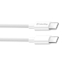 Дата кабель USB-C to USB-C 1.0m 5A 100W white ColorWay (CW-CBPDCC058-WT) зображення 5