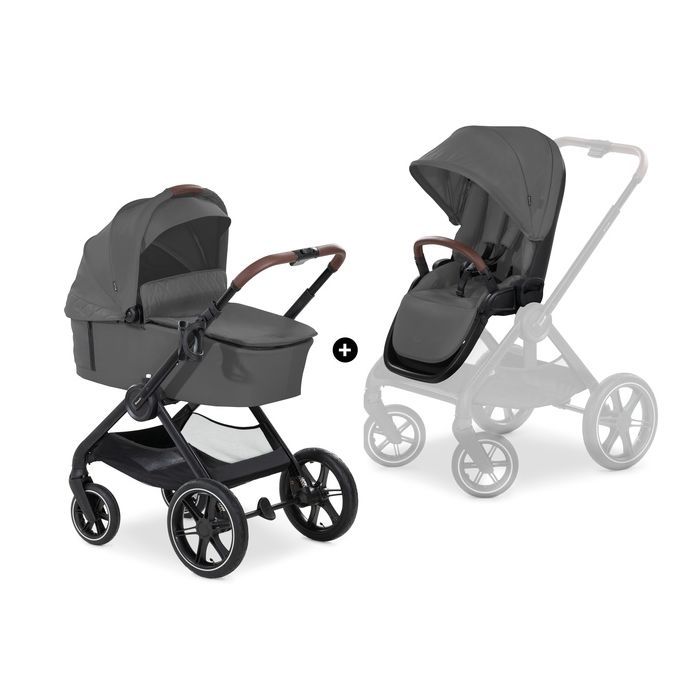 Коляска Hauck 2 в 1 Walk N Care Air (Black) (16547-8)