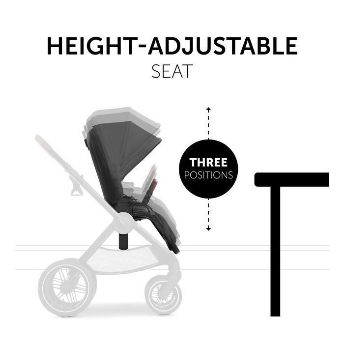 Коляска Hauck 2 в 1 Walk N Care Air (Black) (16547-8) зображення 4