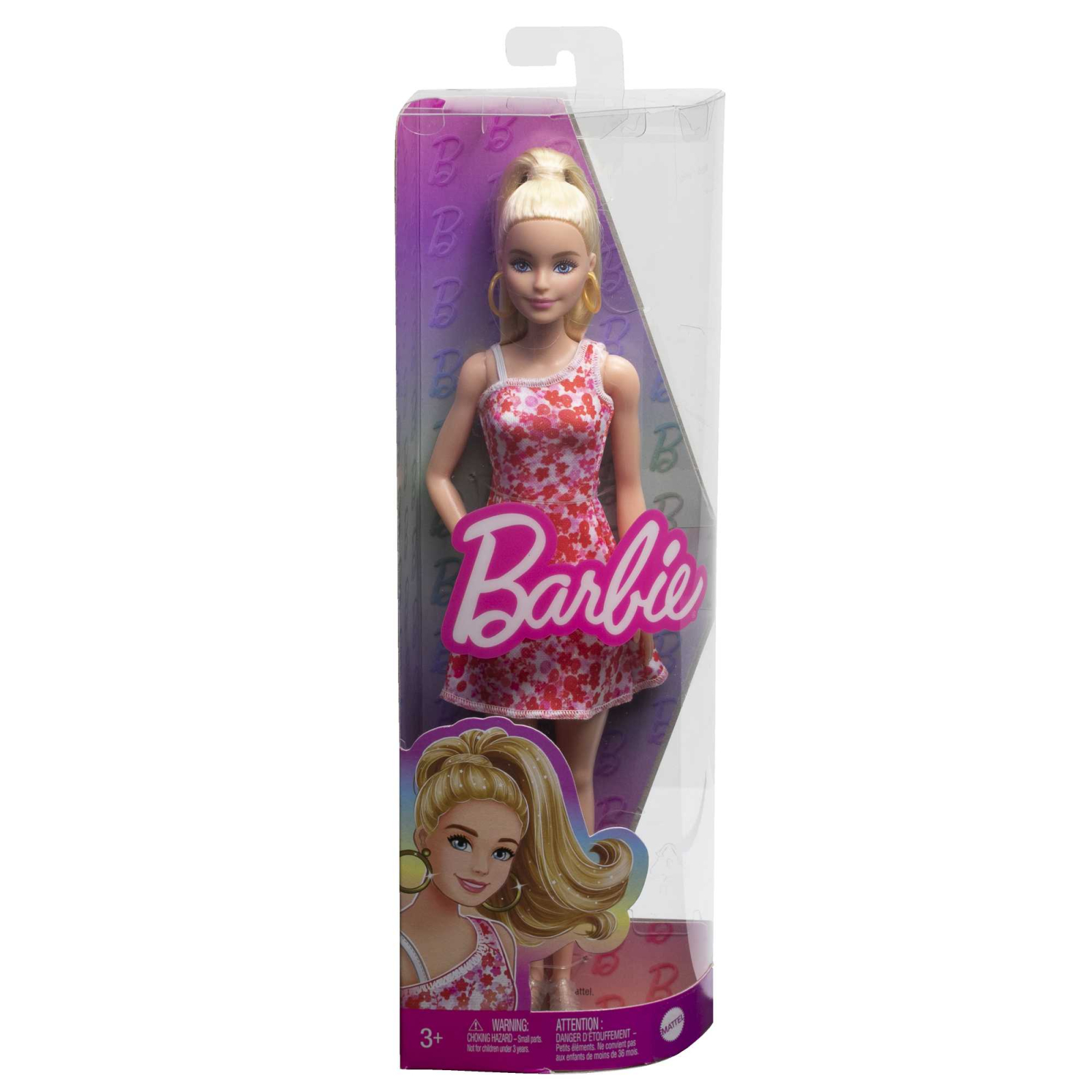Кукла Barbie Fashionistas в сарафане в цветочный принт (HJT02) изображение 6