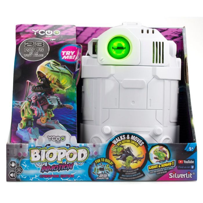 Интерактивная игрушка Silverlit Робозавр Biopod Cyberpunk Inmotion (88092) изображение 2